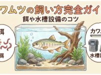 カワムツの飼い方完全ガイド！餌や水槽設備のコツ