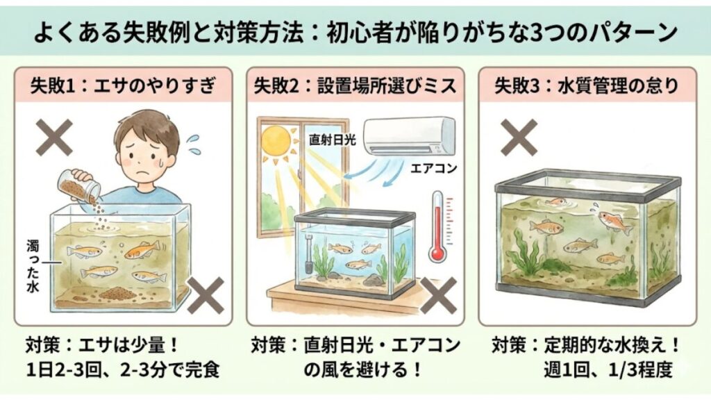 メダカが元気に育つ環境作りのコツ
