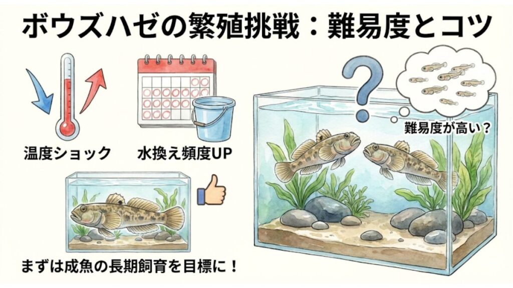 繁殖を狙う場合の注意点