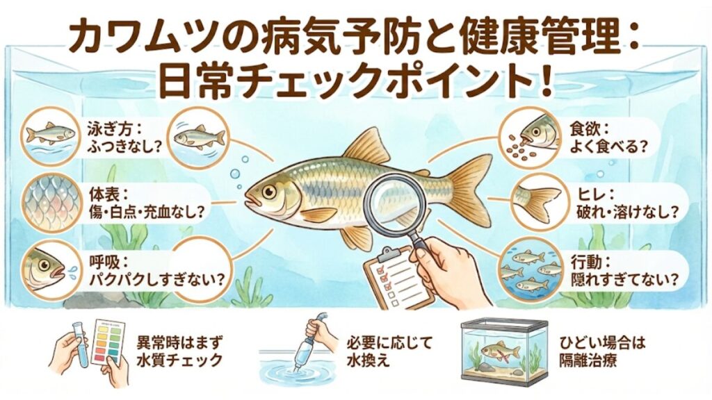 日常的な健康チェックポイント