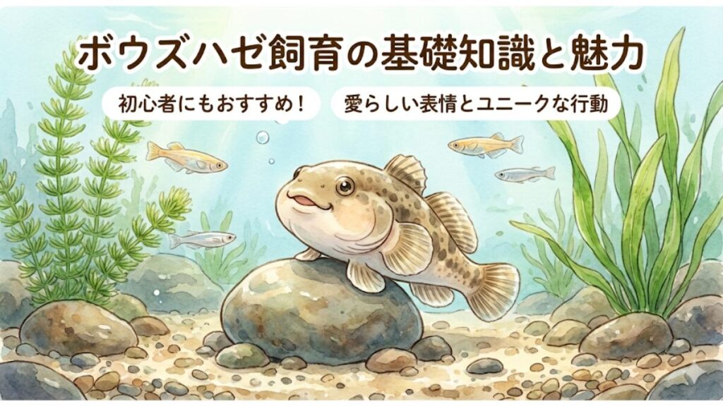 ボウズハゼってどんな魚？見た目と性格
