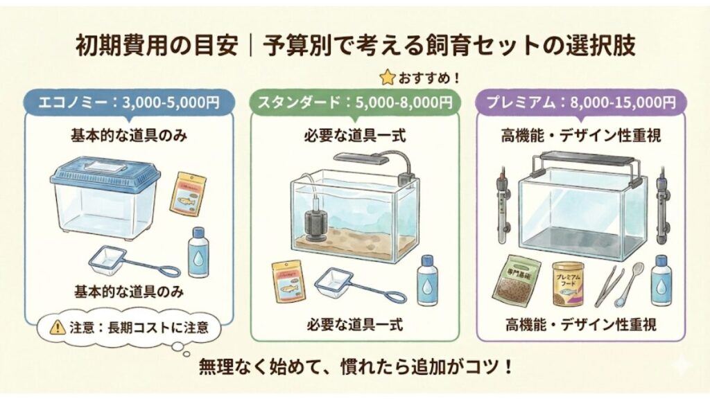 必須アイテム6点｜これだけは揃えておきたい基本用品