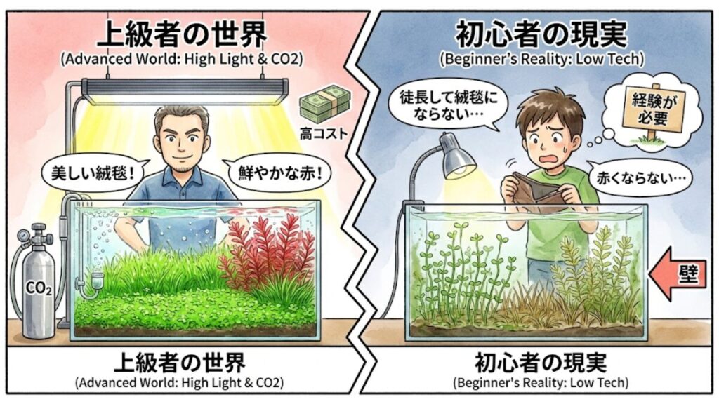高光量・CO2必須の上級者向け種類