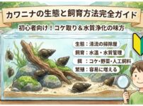 カワニナの生態と飼育方法完全ガイド｜初心者向け