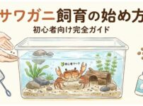 サワガニ飼育の始め方｜初心者向け完全ガイド