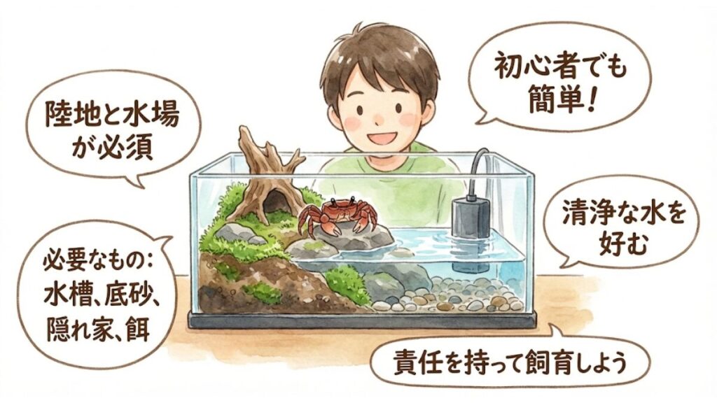 サワガニの生態と特徴を理解しよう