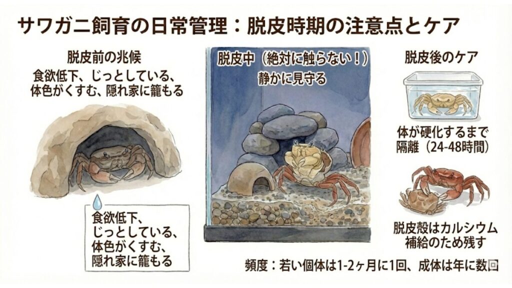 脱皮時期の注意点とケア方法